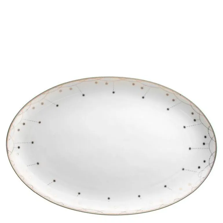 Julemorgen Girlander ovalfat 45 cm