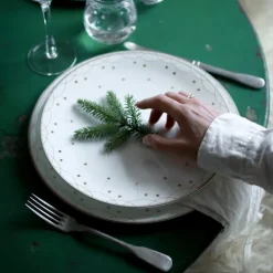 Julemorgen Girlander tallerken 25 cm