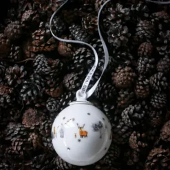 Julemorgen Hjort liten julekule