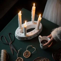 Julemorgen Story adventsstake 25x14 cm