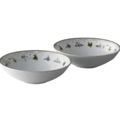 Julemorgen story dyp tallerken 2 stk 16 cm multi