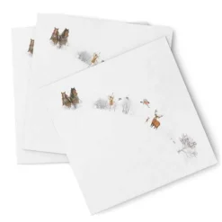 Julemorgen Story juleserviett 33x33 cm