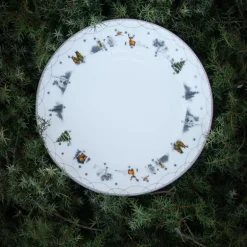 Julemorgen Story tallerken 28 cm