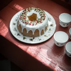 Julemorgen Story tallerken 28 cm 2 stk