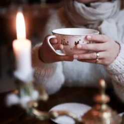 Julemorgen Story tekopp med skål 40 cl