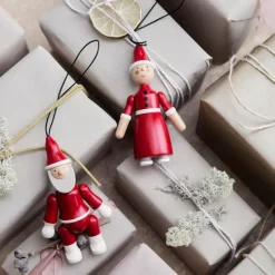 Julepar Julenisse og Nissemor 10 cm