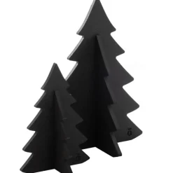 Juletre large 30 cm grå