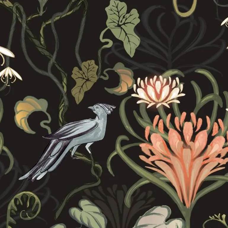 Jungel Lunch servietter 33x33 cm 20 stk svart