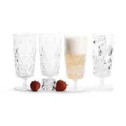 Juni piknik glass høy 20 cl 4 stk
