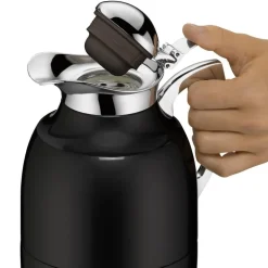 Juwel termokanne 1L rustfritt stål blank svart
