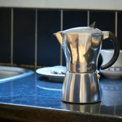 Kaffebrygger 6 kopper aluminium