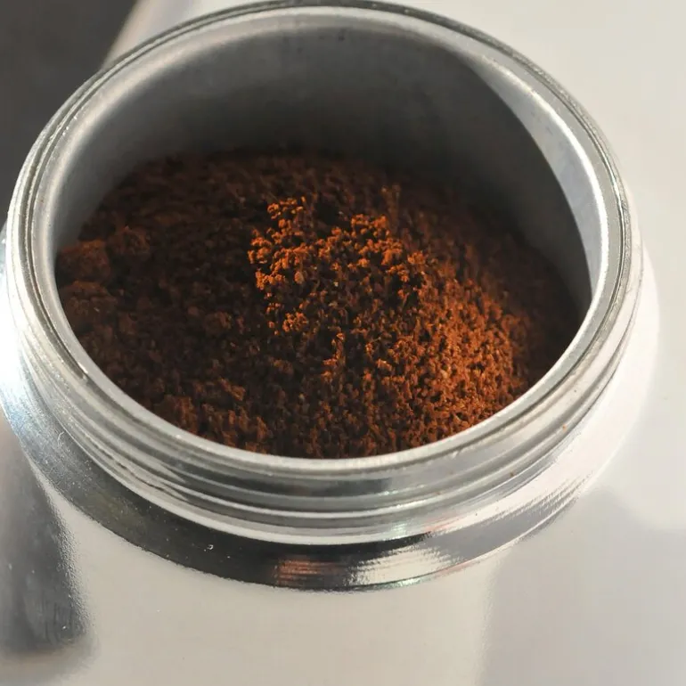 Kaffebrygger 3 kopper aluminium