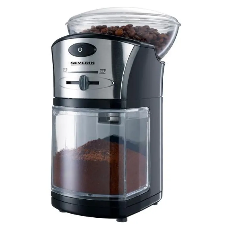 Kaffekvern sort/sølv