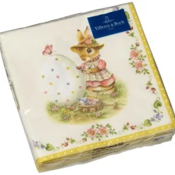 Kaffeservietter kanin 25x25 cm