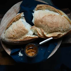 Kaffeskje 16 cm hvit