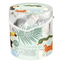 Kakeformer 16 stk dyr tinn