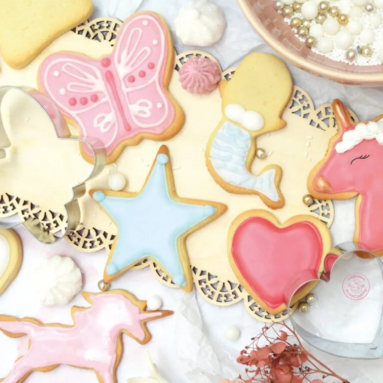 Kakeformer 16 stk eventyr blank