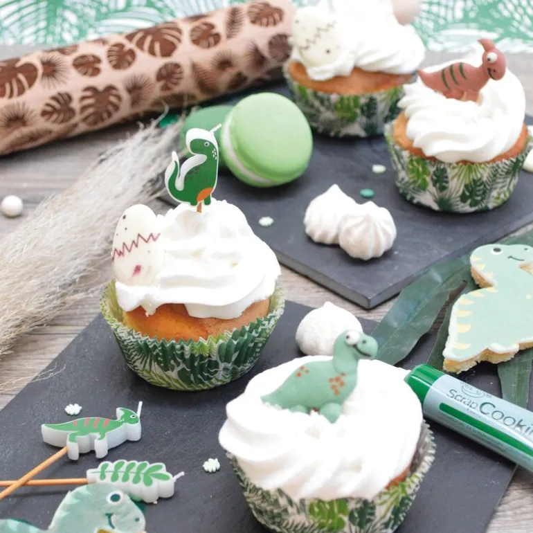 Kakepynt dinosaur 80 g multi