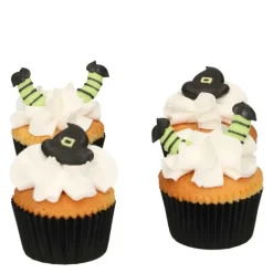 Kakepynt spiselig heks 18 stk