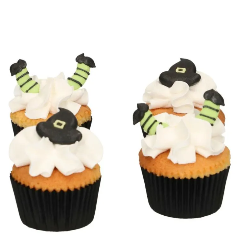 Kakepynt spiselig heks 18 stk