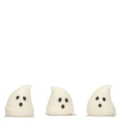 Kakepynt spiselig spøkelse 3 stk