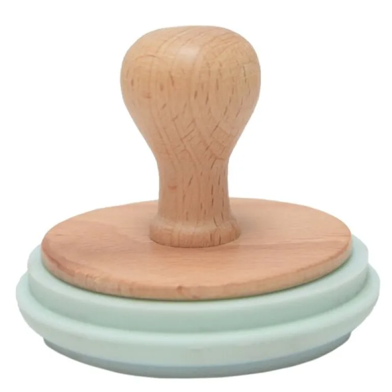 Kakestempel sett 84 bokstaver/tall og symboler natur/mintgrønn