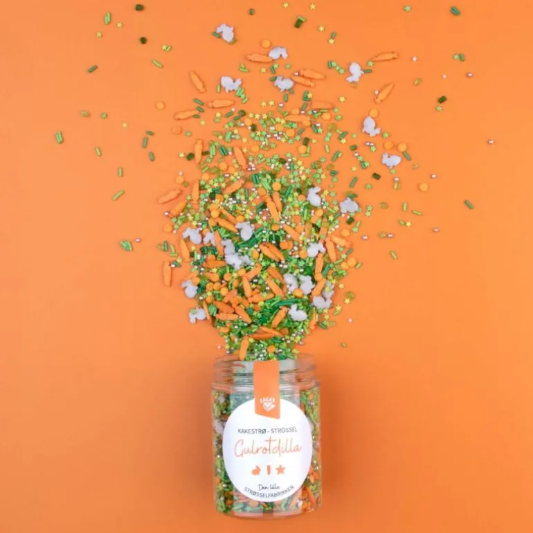 Kakestrøssel gulrotdilla 80g