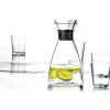 Karaffel 1,0L m/4 glass