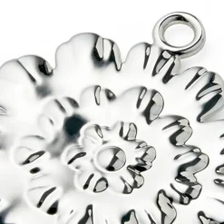 Karen Blixen kuleblomst 6,5 cm forsølvet