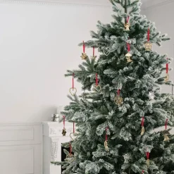 Karen Blixen kulehjerte H7 cm forgylt