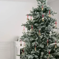 Karen Blixen kulehjerte H12 cm forgylt