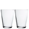 Kartio glass 40 cl 2 stk klar