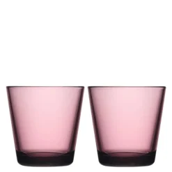 Kartio glass 21 cl 2 stk røsslyng
