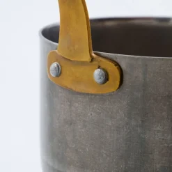 Kasserolle mini 10 cm silver finish