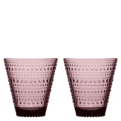 Kastehelmi glass 30 cl røsslyng 2 stk