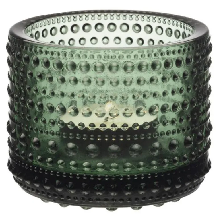 Kastehelmi lyslykt 64 mm furugrønn