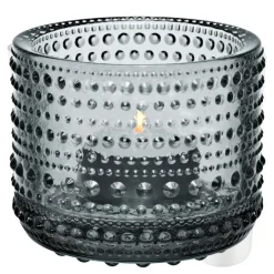 Kastehelmi lyslykt 64 mm grå