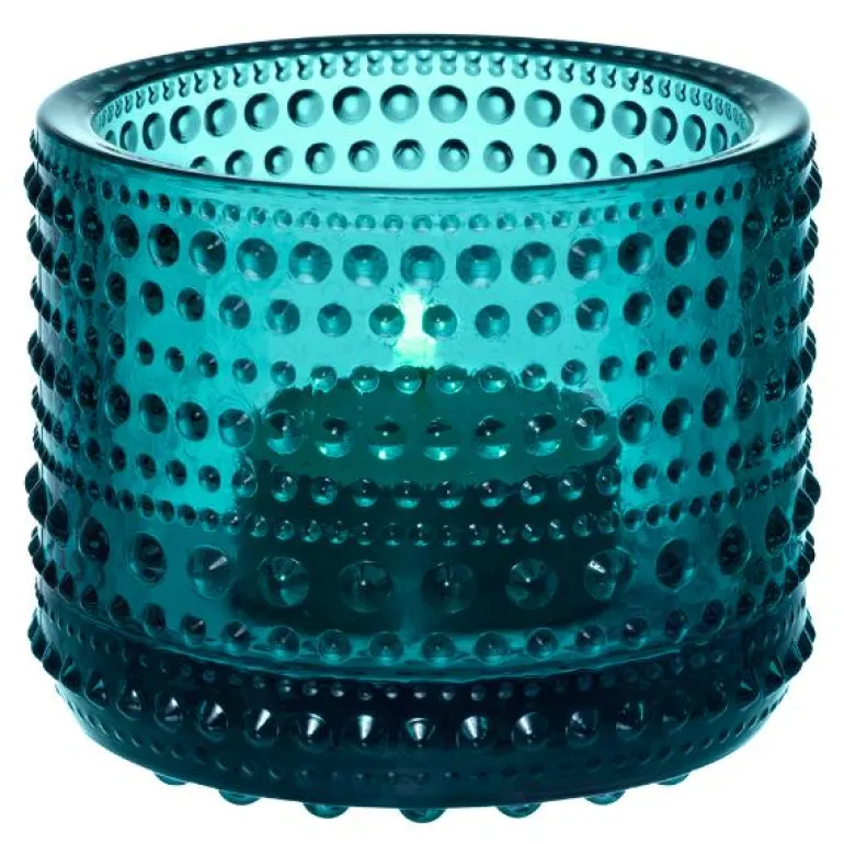 Kastehelmi lyslykt 64 mm sjøblå