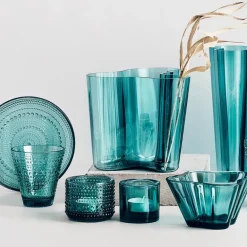 Kastehelmi lyslykt 64 mm sjøblå