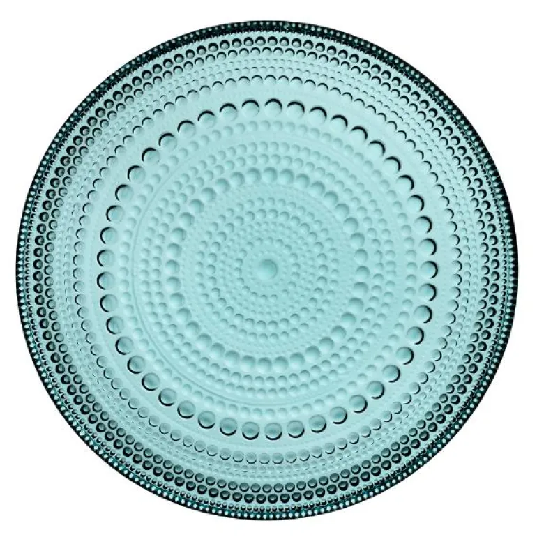 Kastehelmi tallerken 17 cm sjøblå