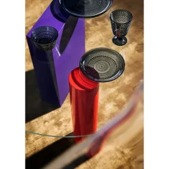 Kastehelmi tallerken 17 cm mørk grå