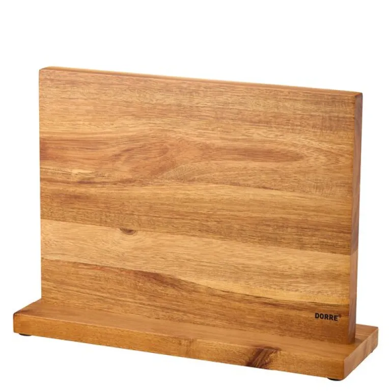 Kaya XL knivstativ akasietre 34 cm magnet på 2 sider natur