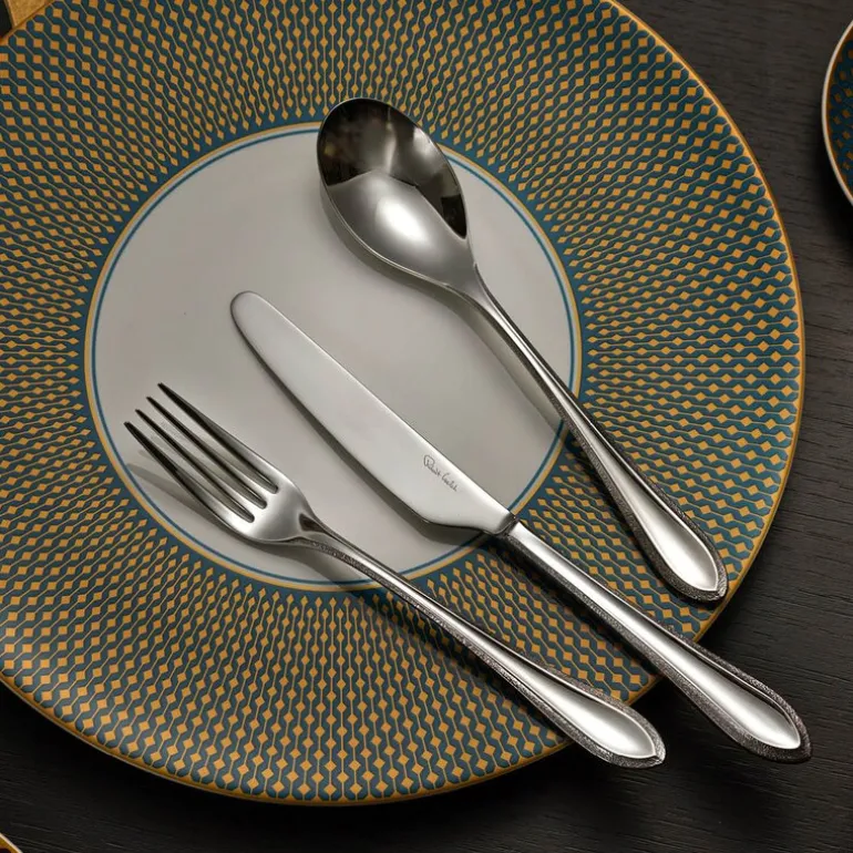 Kemble Textur bestikksett 24 deler stål