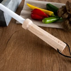 Keramisk bryne m/trehåndtak 24 cm