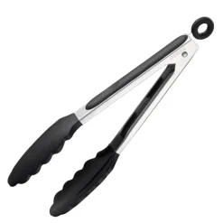 Kiah kjøkkentang 23 cm med silikon og låsefunksjon