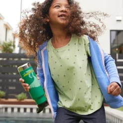 Kid Classic Narrow termoflaske 0,35L med sportslokk Dino Skate