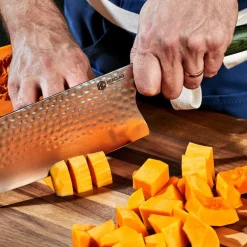 Kinesisk kokkekniv 18 cm damask