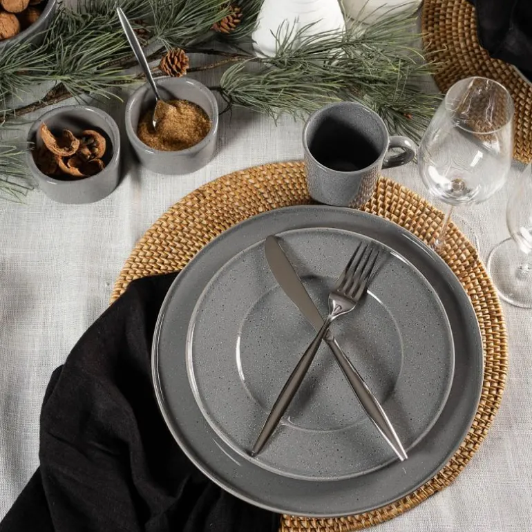 Kirei linserviett 2 stk svart