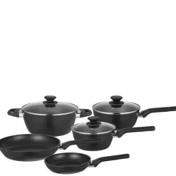 Kitchen Essentials grytesett 5 deler svart