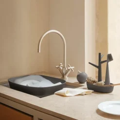 Kitchen organiser 23,5 cm grå